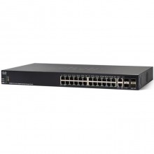 Коммутатор Cisco CatalystSB SG350X-24P-K9-EU